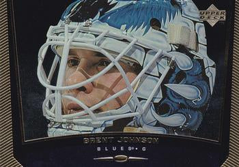 #358 Brent Johnson - St. Louis Blues - 1998-99 Upper Deck Gold Reserve Hockey
