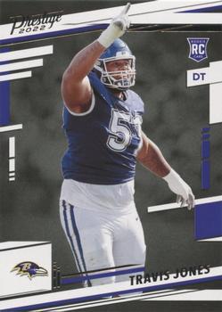 #358 Travis Jones - Baltimore Ravens - 2022 Panini Prestige Football