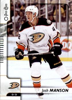 #358 Josh Manson - Anaheim Ducks - 2017-18 O-Pee-Chee Hockey