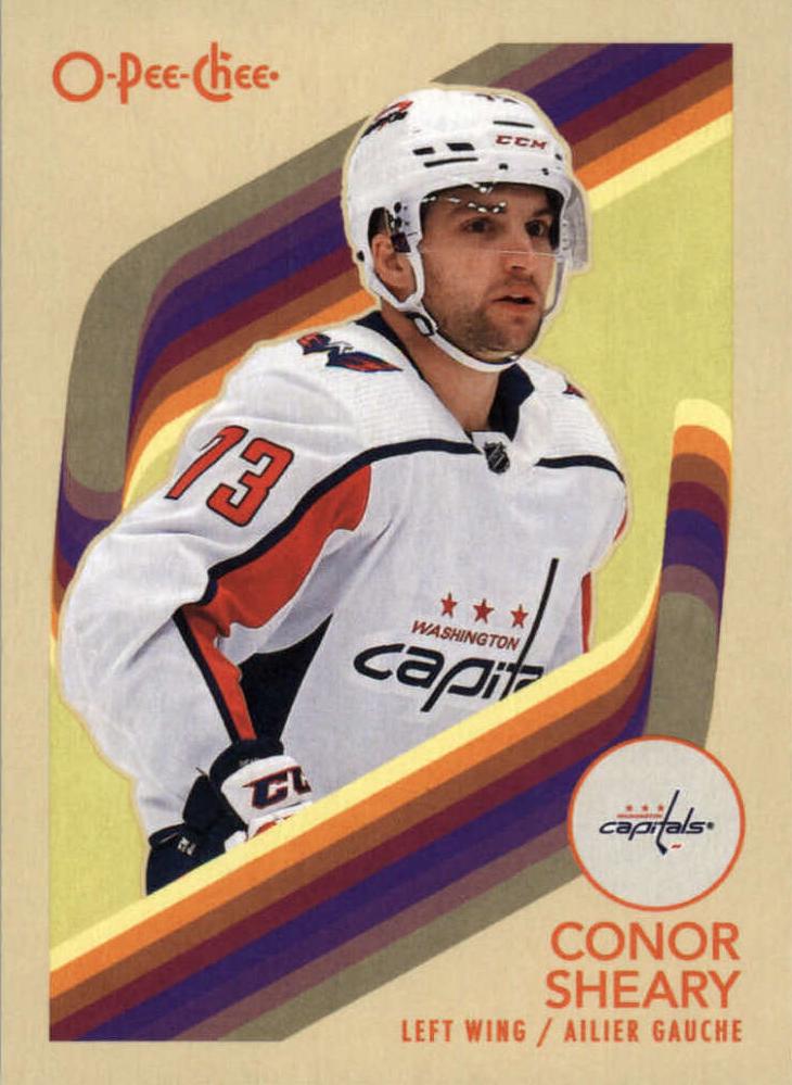 #358 Conor Sheary - Washington Capitals - 2023-24 O-Pee-Chee - Retro Hockey