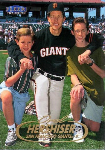 #359 Orel Hershiser - San Francisco Giants - 1998 Fleer Tradition Baseball