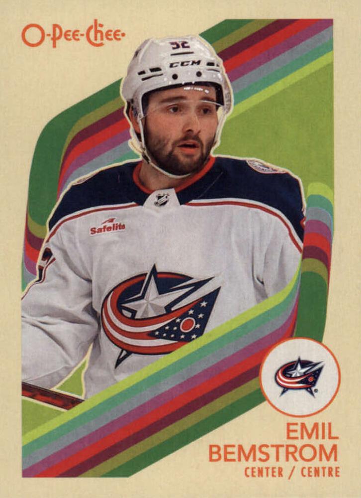 #359 Emil Bemstrom - Columbus Blue Jackets - 2023-24 O-Pee-Chee - Retro Hockey