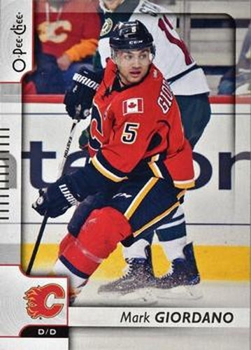 #359 Mark Giordano - Calgary Flames - 2017-18 O-Pee-Chee Hockey