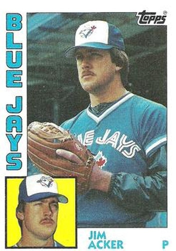 #359 Jim Acker - Toronto Blue Jays - 1984 Topps Baseball