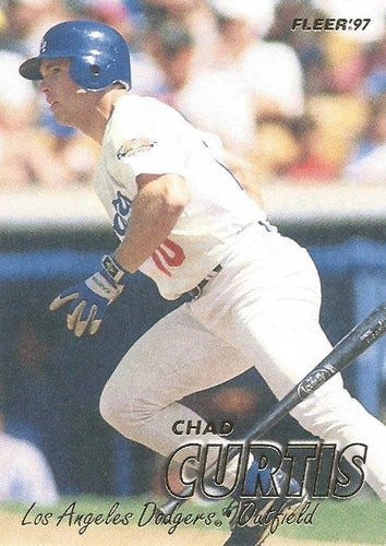 #359 Chad Curtis - Los Angeles Dodgers - 1997 Fleer Baseball