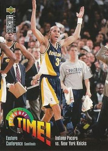 #359 Indiana Pacers vs. New York Knicks - Indiana Pacers / New York Knicks - 1995-96 Collector's Choice Basketball