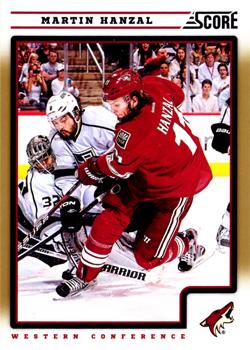 #359 Martin Hanzal - Phoenix Coyotes - 2012-13 Score - Gold Rush Hockey