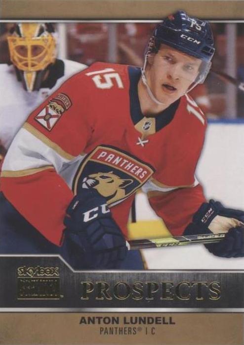 #PP-35 Anton Lundell - Florida Panthers - 2021-22 SkyBox Metal Universe - Skybox Premium Prospects Hockey