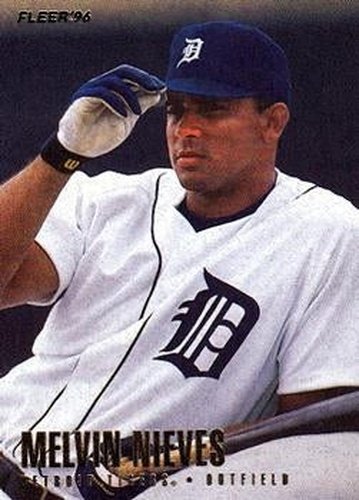#U35 Melvin Nieves - Detroit Tigers - 1996 Fleer Update Baseball