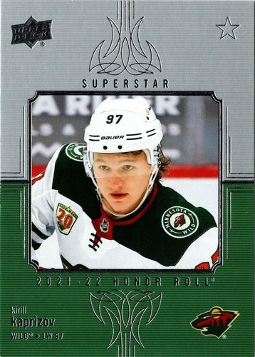 #HR-35 Kirill Kaprizov - Minnesota Wild - 2021-22 Upper Deck - Honor Roll Hockey