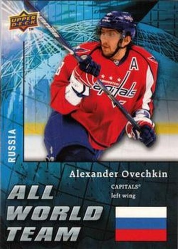 #AW35 Alexander Ovechkin - Washington Capitals - 2009-10 Upper Deck - All World Team Hockey