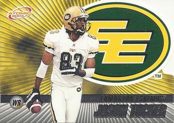 #35 Jason Tucker - Edmonton Eskimos - 2003 Pacific Atomic CFL Football