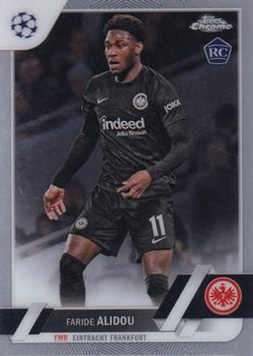 #35 Faride Alidou - Eintracht Frankfurt - 2022-23 Topps Chrome UEFA Club Competitions Soccer