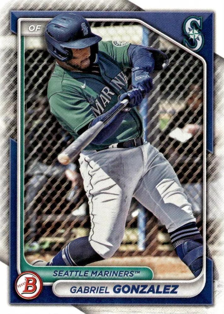 #BP-35 Gabriel Gonzalez - Seattle Mariners - 2024 Bowman - Prospects Baseball