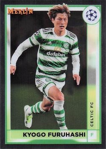 #35 Kyogo Furuhashi - Celtic - 2022-23 Merlin Chrome UEFA Club Competitions Soccer