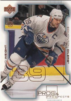 #35 Doug Weight - Edmonton Oilers - 2000-01 Upper Deck Pros & Prospects Hockey