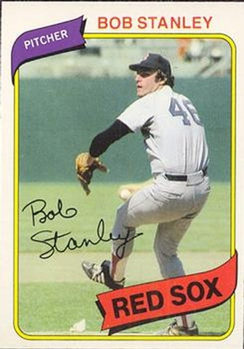 #35 Bob Stanley - Boston Red Sox - 1980 O-Pee-Chee Baseball
