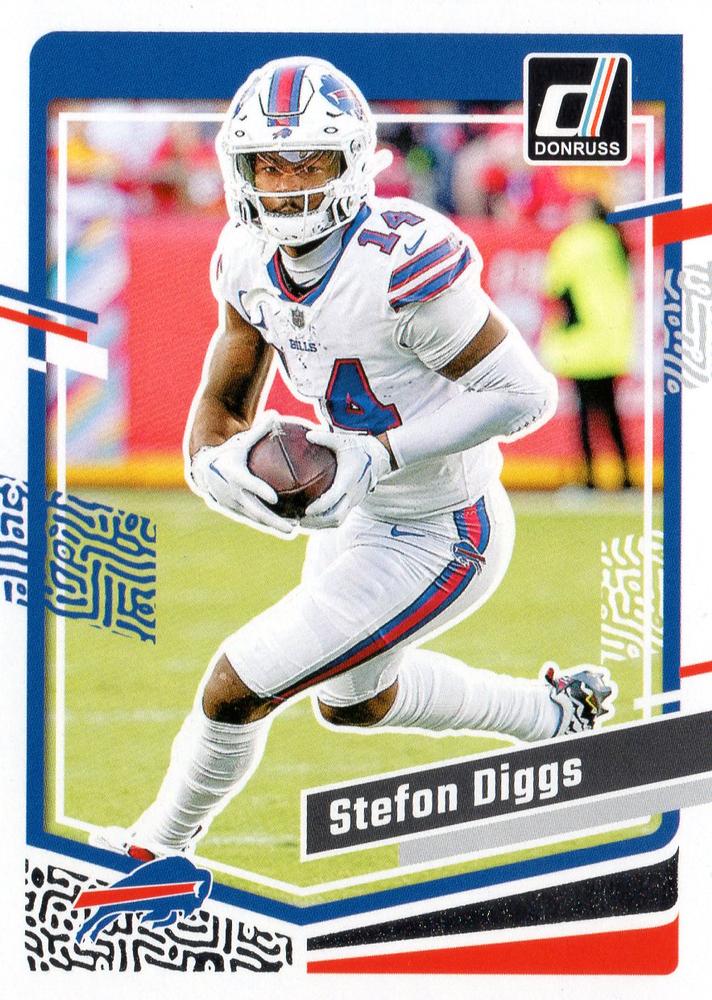 #35 Stefon Diggs - Buffalo Bills - 2023 Donruss Football
