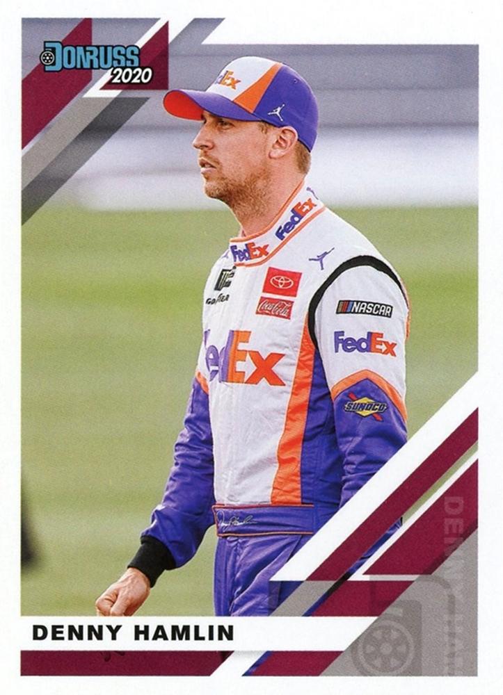 #35 Denny Hamlin - Joe Gibbs Racing - 2020 Donruss Racing