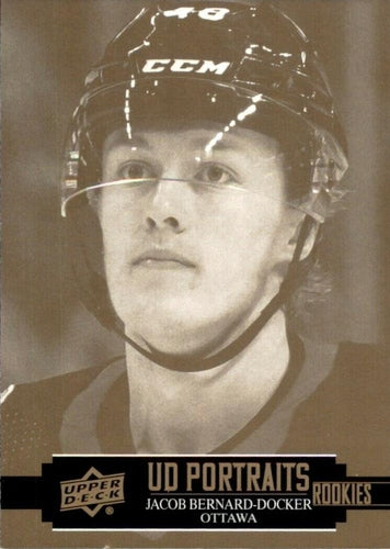 #P-35 Jacob Bernard-Docker - Ottawa Senators - 2021-22 Upper Deck - UD Portraits Hockey