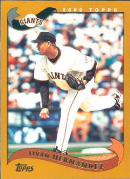 #35 Livan Hernandez - San Francisco Giants - 2002 Topps Baseball