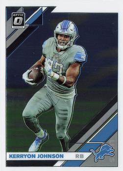 #35 Kerryon Johnson - Detroit Lions - 2019 Donruss Optic Football