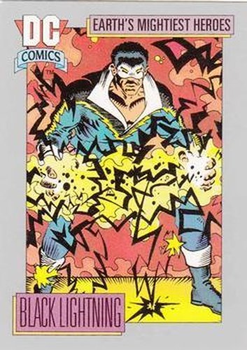 #35 Black Lightning - 1992 Impel DC Cosmic