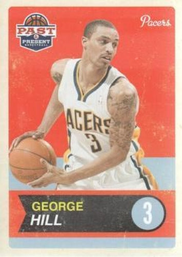 #35 George Hill - Indiana Pacers - 2011-12 Panini Past & Present Basketball