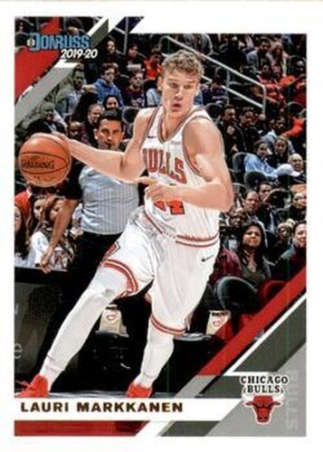 #35 Lauri Markkanen - Chicago Bulls - 2019-20 Donruss Basketball