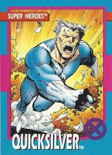 #35 Quicksilver - 1992 Impel X-Men