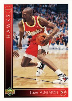 #35 Stacey Augmon - Atlanta Hawks - 1993-94 Upper Deck Basketball