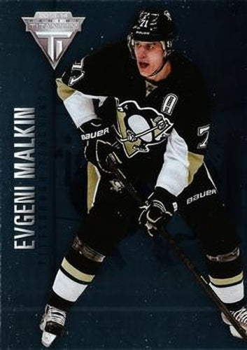 #35 Evgeni Malkin - Pittsburgh Penguins - 2013-14 Panini Titanium Hockey