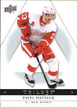 #35 Pavel Datsyuk - Detroit Red Wings - 2013-14 Upper Deck Trilogy Hockey