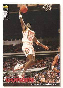 #35 Tyrone Corbin - Sacramento Kings - 1995-96 Collector's Choice Basketball