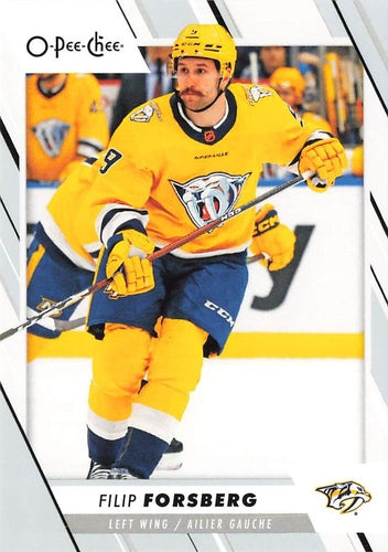 #35 Filip Forsberg - Nashville Predators - 2023-24 O-Pee-Chee Hockey