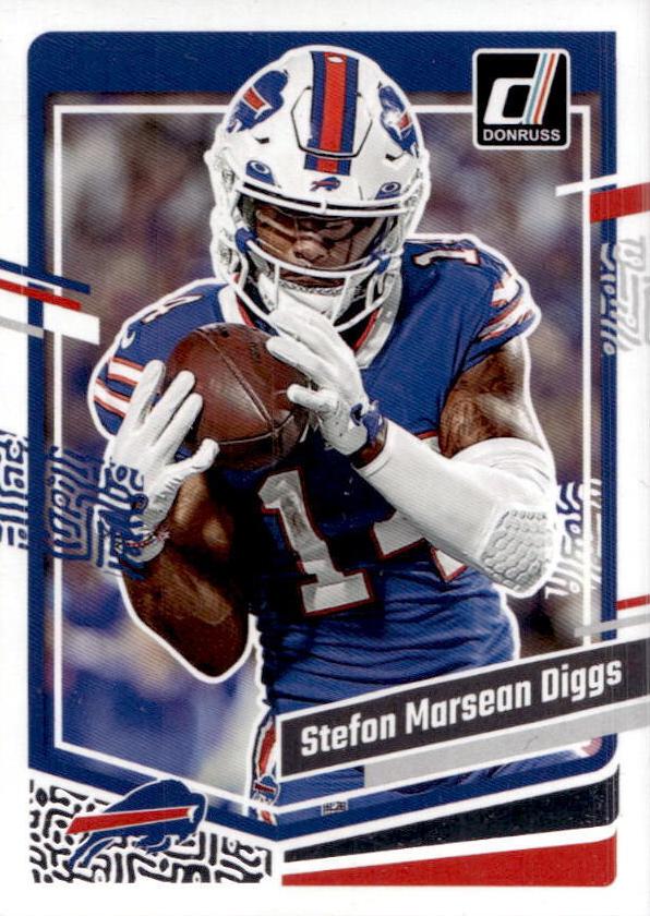 #35b Stefon Diggs - Buffalo Bills - 2023 Donruss Football