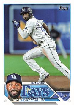 #360 Randy Arozarena - Tampa Bay Rays - 2023 Topps Baseball
