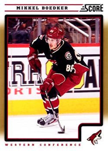 #360 Mikkel Boedker - Phoenix Coyotes - 2012-13 Score - Gold Rush Hockey
