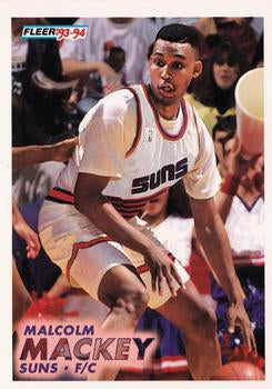 #360 Malcolm Mackey - Phoenix Suns - 1993-94 Fleer Basketball