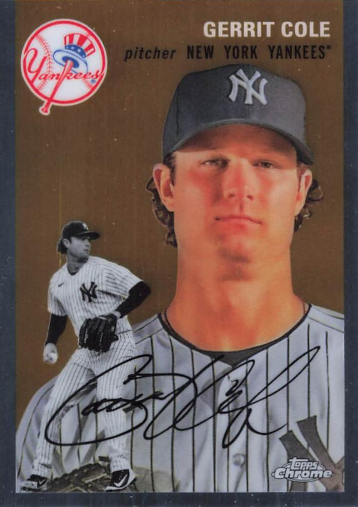 #361 Gerrit Cole - New York Yankees - 2023 Topps Chrome Platinum Anniversary Baseball
