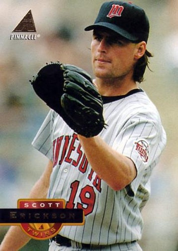 #361 Scott Erickson - Minnesota Twins - 1994 Pinnacle Baseball