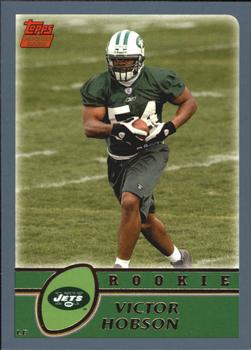 #361 Victor Hobson - New York Jets - 2003 Topps Football