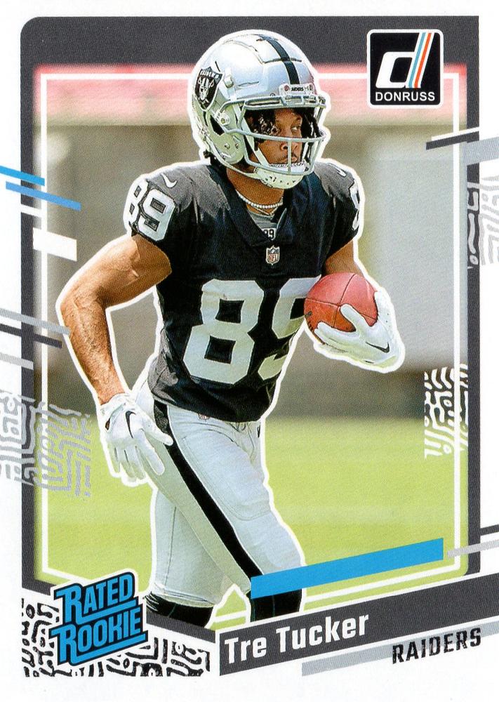 #362 Tre Tucker - Las Vegas Raiders - 2023 Donruss Football