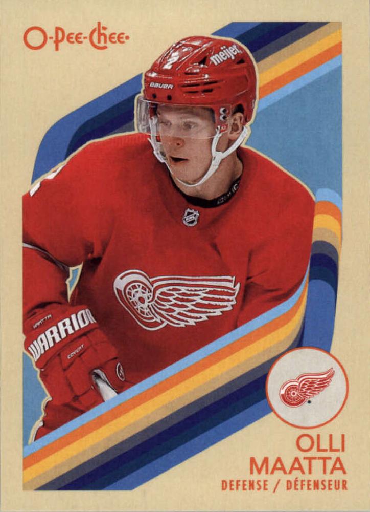 #362 Olli Maatta - Detroit Red Wings - 2023-24 O-Pee-Chee - Retro Hockey