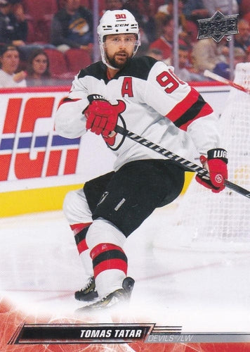 #363 Tomas Tatar - New Jersey Devils - 2022-23 Upper Deck Hockey