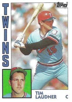#363 Tim Laudner - Minnesota Twins - 1984 Topps Baseball