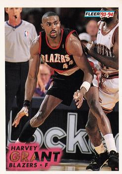 #363 Harvey Grant - Portland Trail Blazers - 1993-94 Fleer Basketball