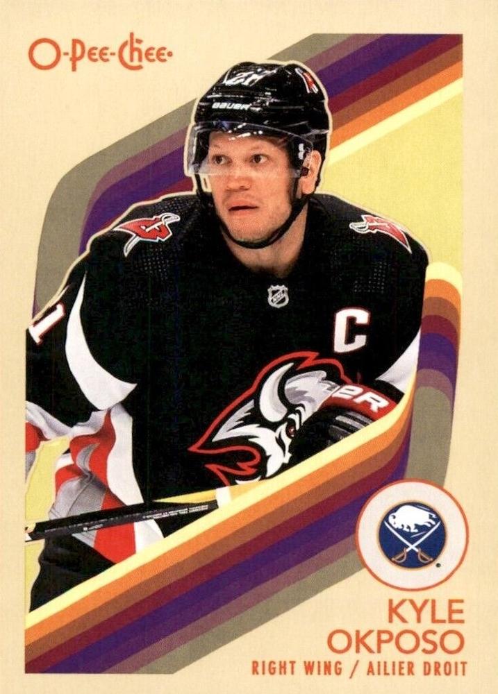 #363 Kyle Okposo - Buffalo Sabres - 2023-24 O-Pee-Chee - Retro Hockey