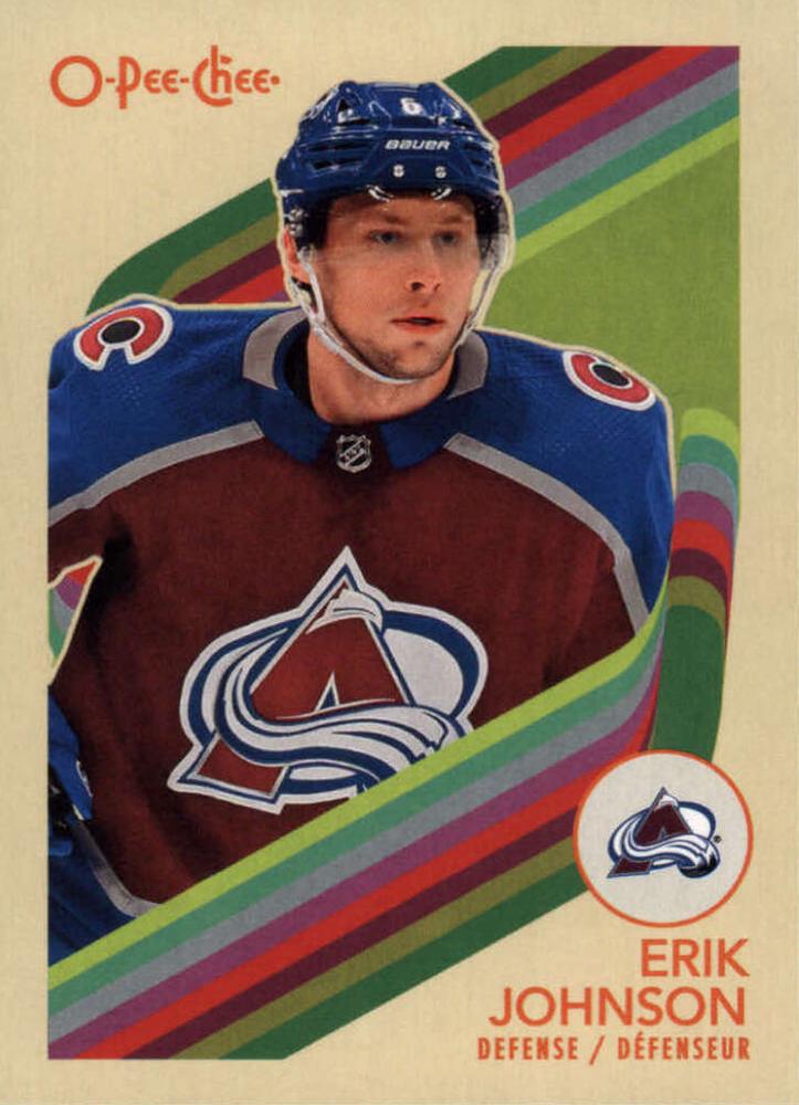 #364 Erik Johnson - Colorado Avalanche - 2023-24 O-Pee-Chee - Retro Hockey