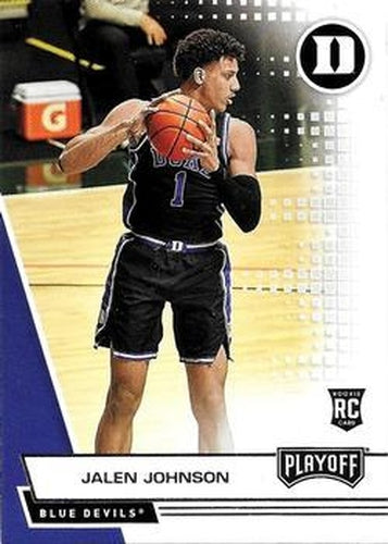 #364 Jalen Johnson - Duke Blue Devils - 2021 Panini Chronicles Draft Picks Basketball